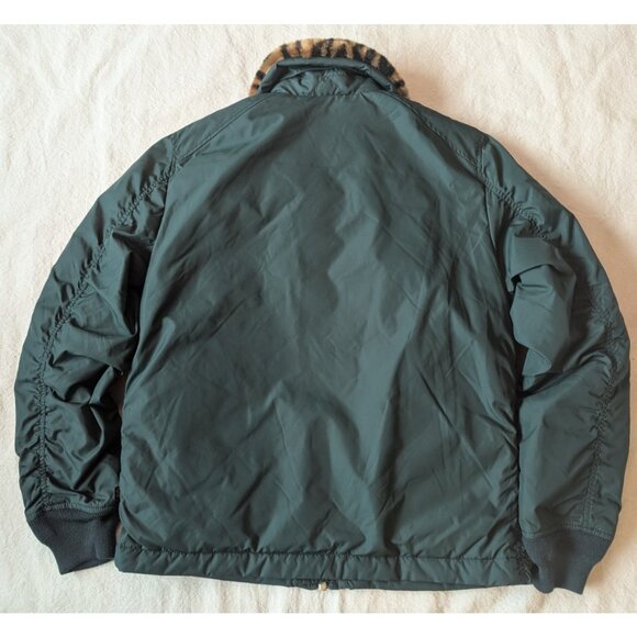 Alpha Industries B15 Faux Fur  Removable Collar Parka Men’s Sz M Bomber Coat - Picture 2 of 8